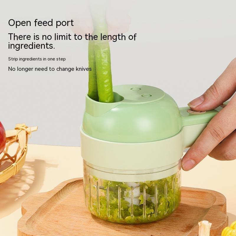 4 in 1 Electric Vegetable Cutter Set