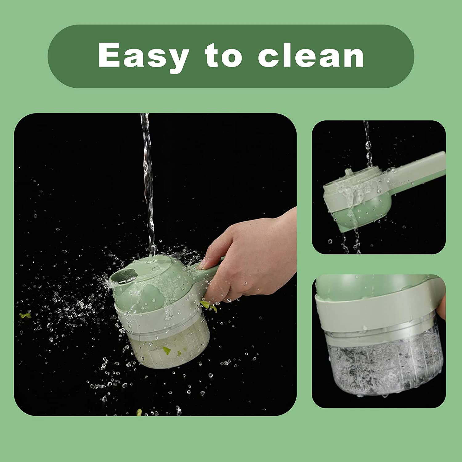 4 in 1 Electric Vegetable Cutter Set