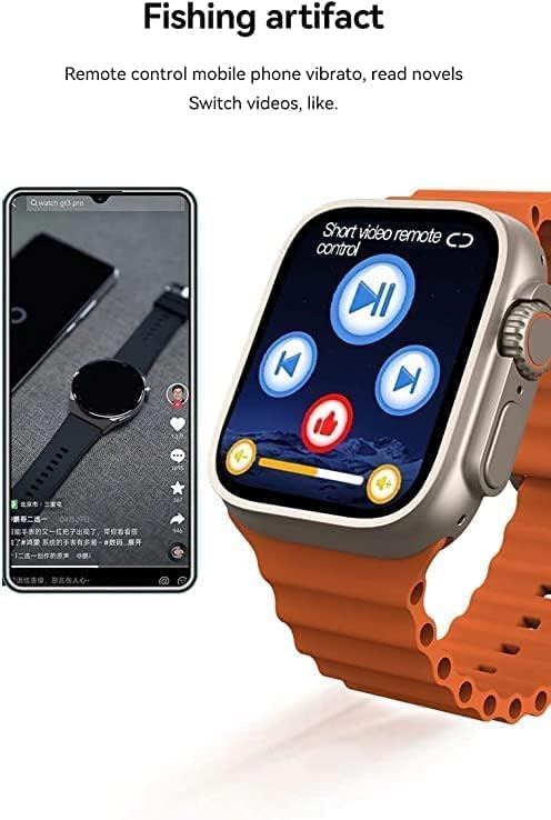 Orange X8 Ultra Smart Watch (ORANGE), Bluetooth, Cellular